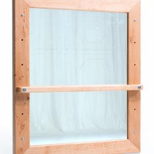 Miroir Montessori avec lavabo et rail de support, 2 en 1 image 7