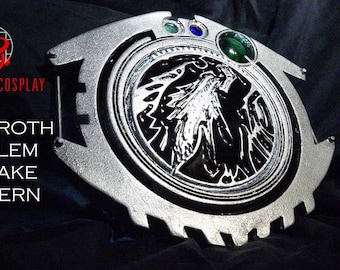 Sephiroth Remake Belt Emblem, Sephiroth Cosplay, Cosplay Pattern, Sephiroth Belt, Cosplay SVG, Sephiroth Remake