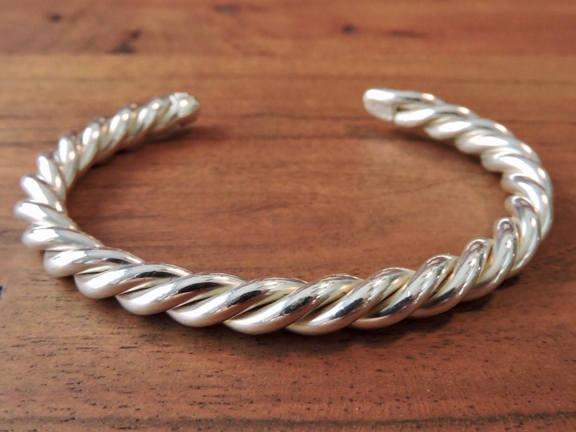 Pulsera Trenzada Plata Ajustable Mujer Elegante + Empaque | Cuotas Sin