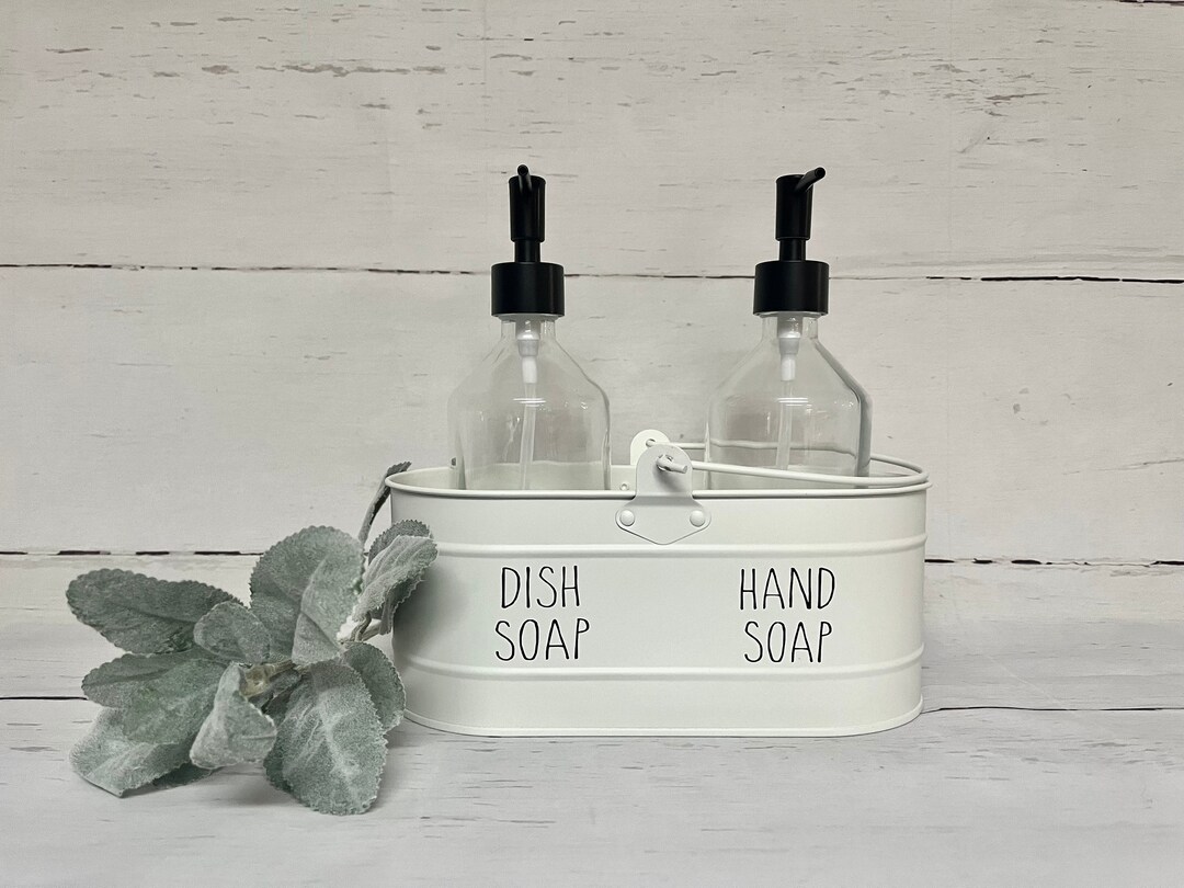 Dish & Hand Soap Dispensers Hand Soap Bottles Dish Soap Bottles Kitchen Soap Dispensers Etsy