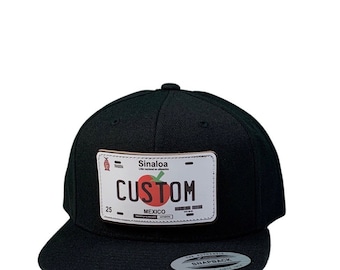 Plaque d’immatriculation personnalisée Sinaloa Snapback ou chapeau de camionneur