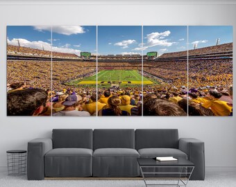 Lsu Canvas Etsy