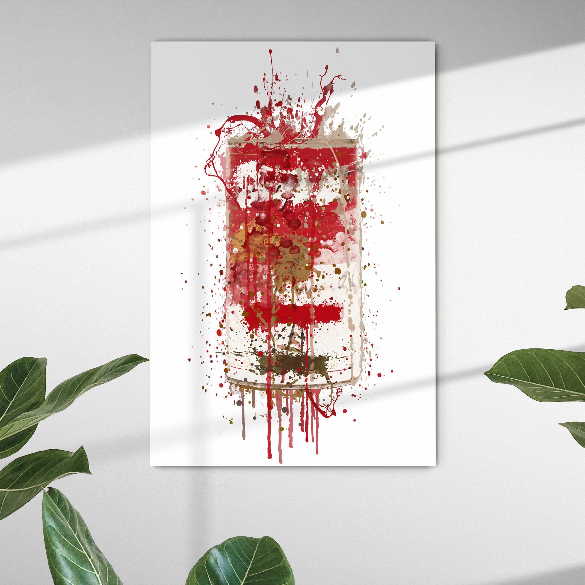 Potage Explosif - Toile d'art Mural Pop Art Toile Impression Pour Salon