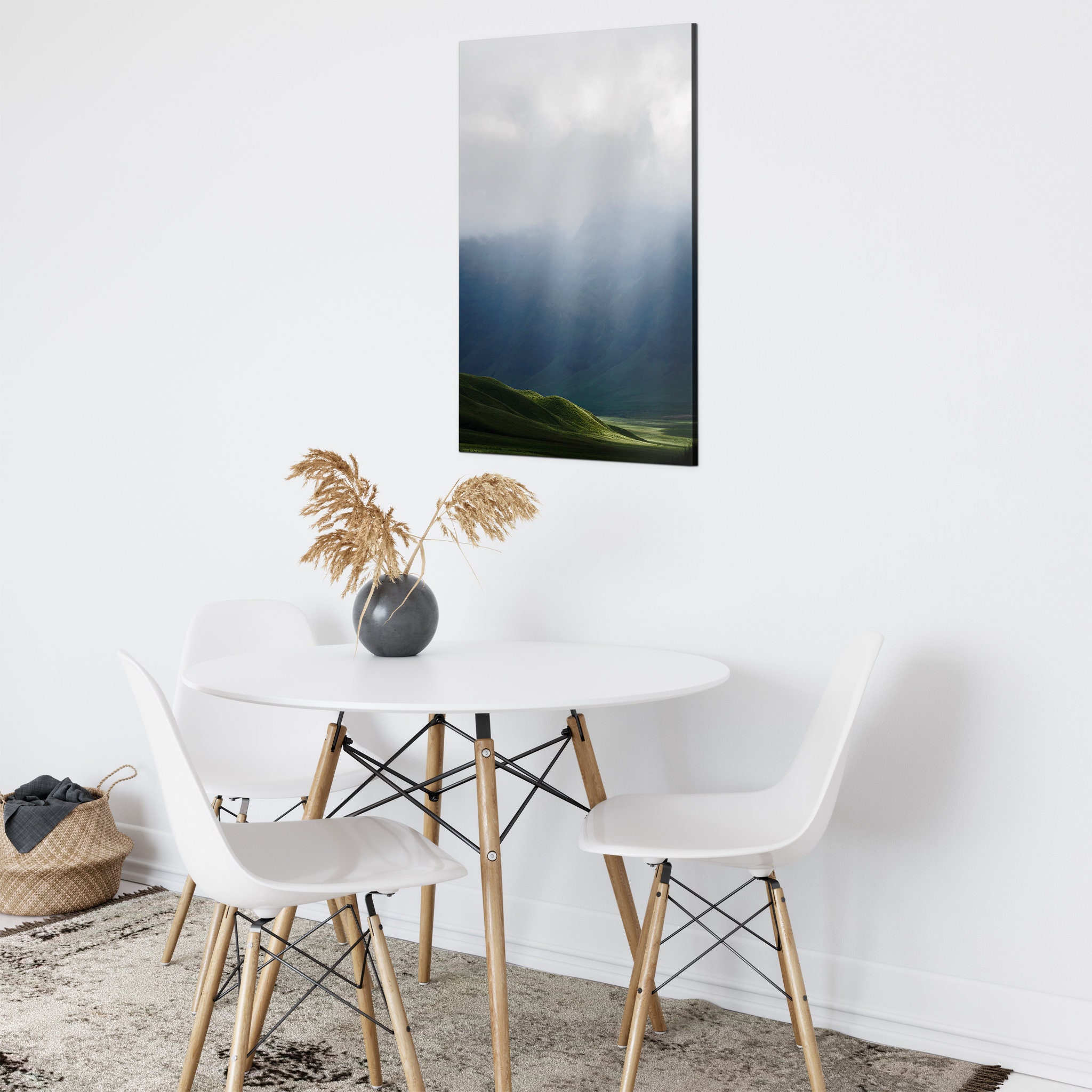 Light Canvas Art Mural - Photographie Verte Belle Photographie