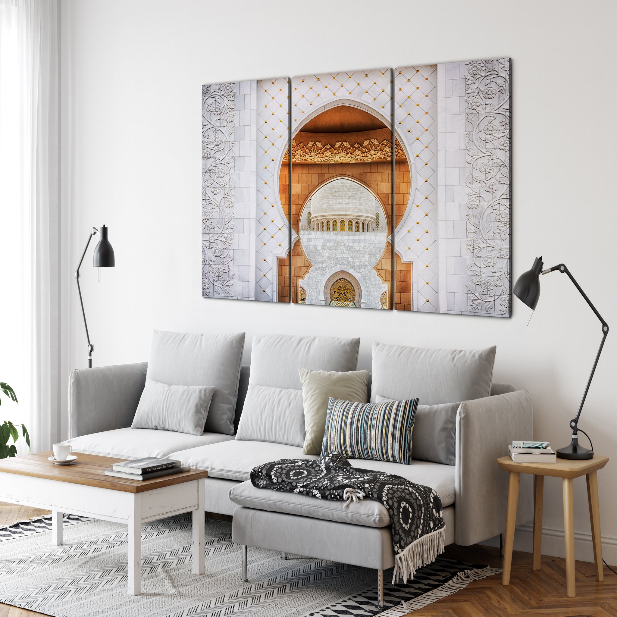 Art Mural Symmetrical Canvas - Photographie Symétrique Toile de Salon