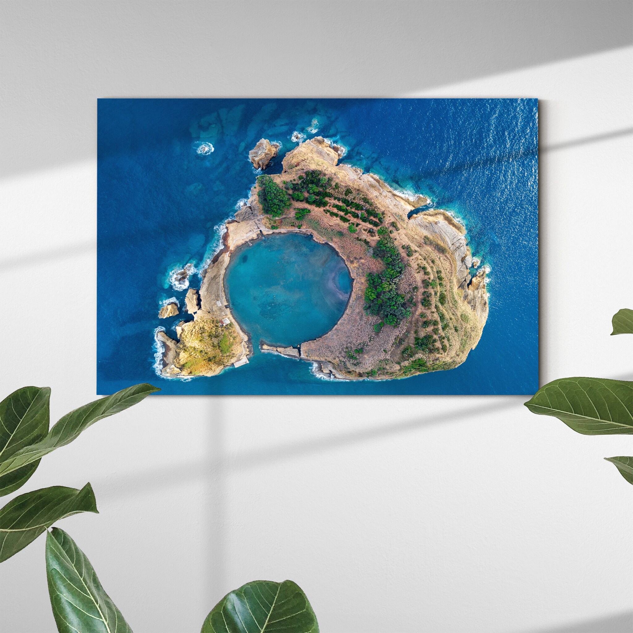 Mother Nature's Eye Canvas Art Mural - Nature Wall Landscape Art