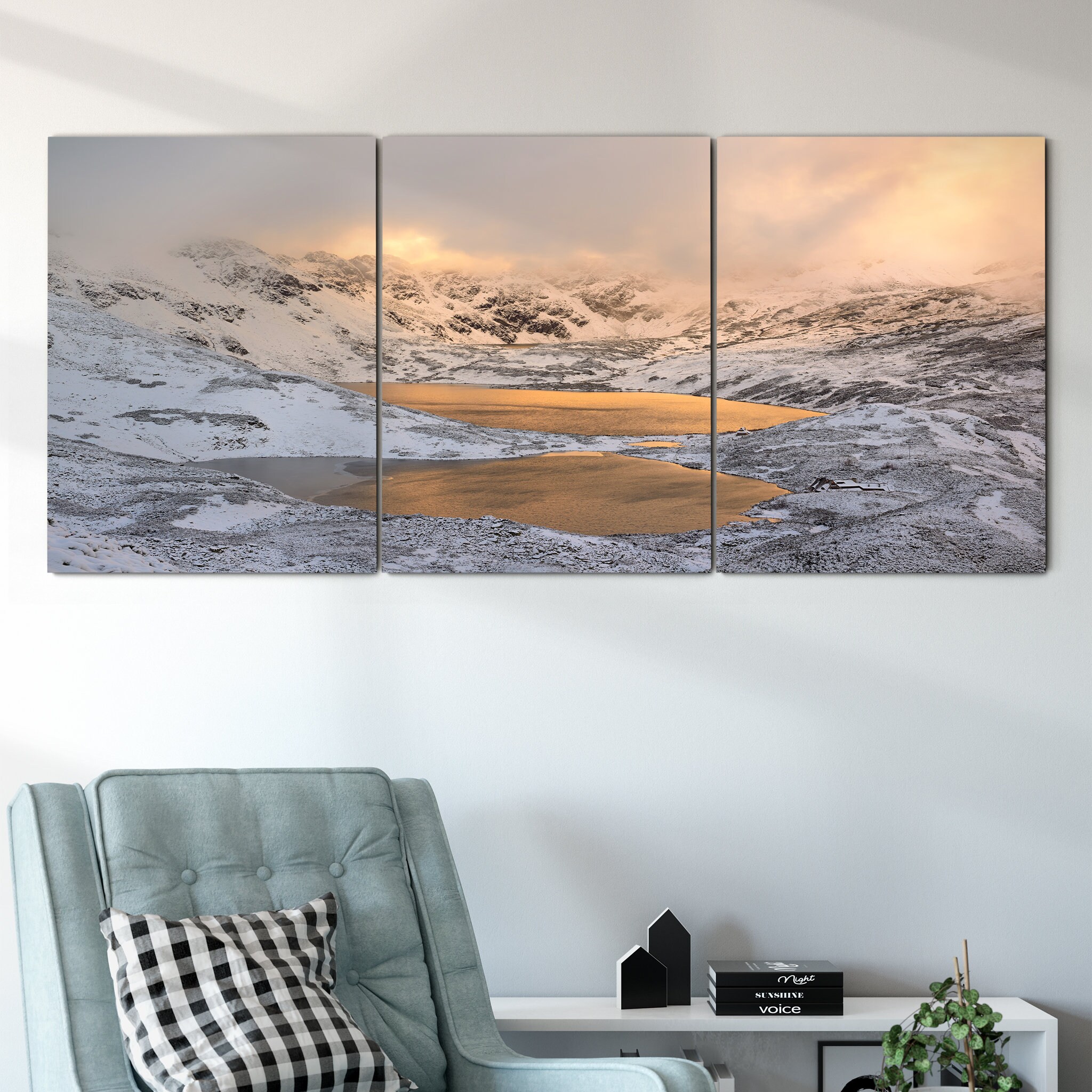 L'art Mural Light Canvas - Appliques Murales Art Déco Abstrait