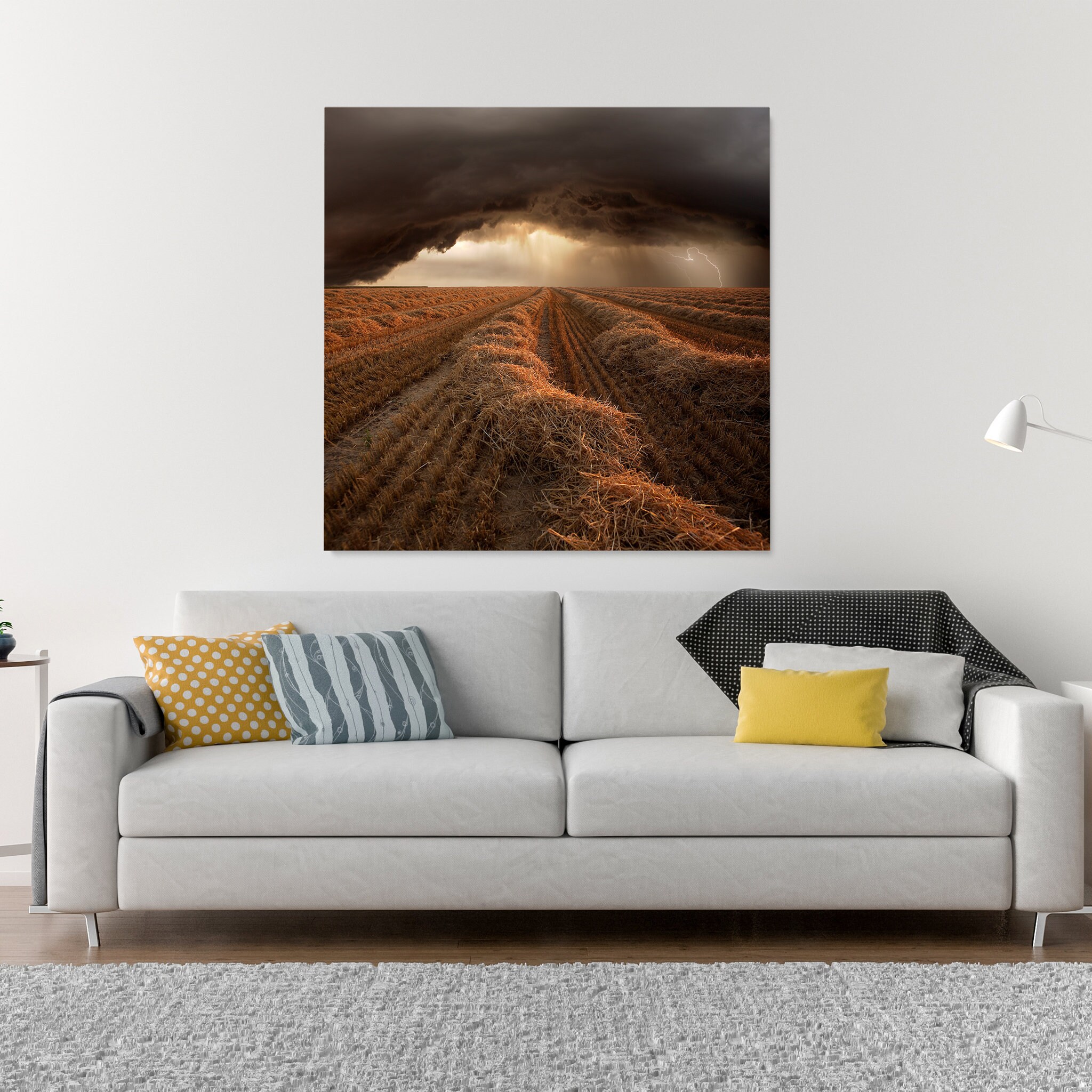 Approche de L'art Mural Storm Canvas - Strom Photography Nature Wall Art