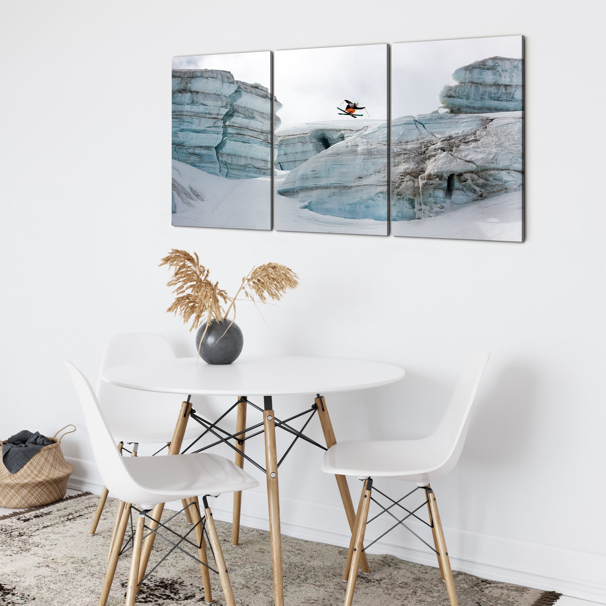 Candide Thovex de Nulle Part Dans Art Mural sur Toile - Photographie Islandaise d'horizon