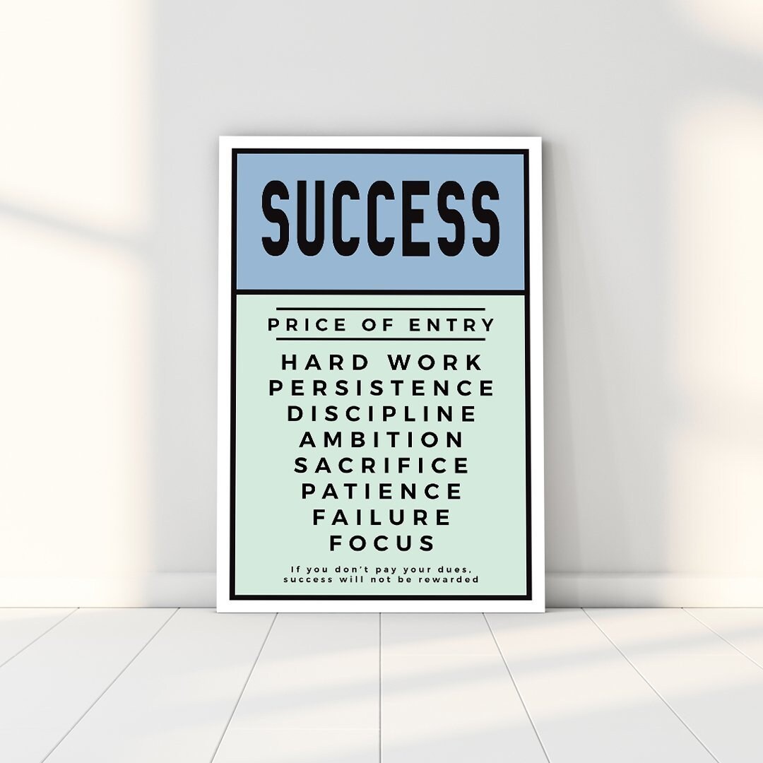 Valeur Nutritive - Toile de Motivation, Art Mural Inspirant Impression/Parfait Pour La Décoration Bu