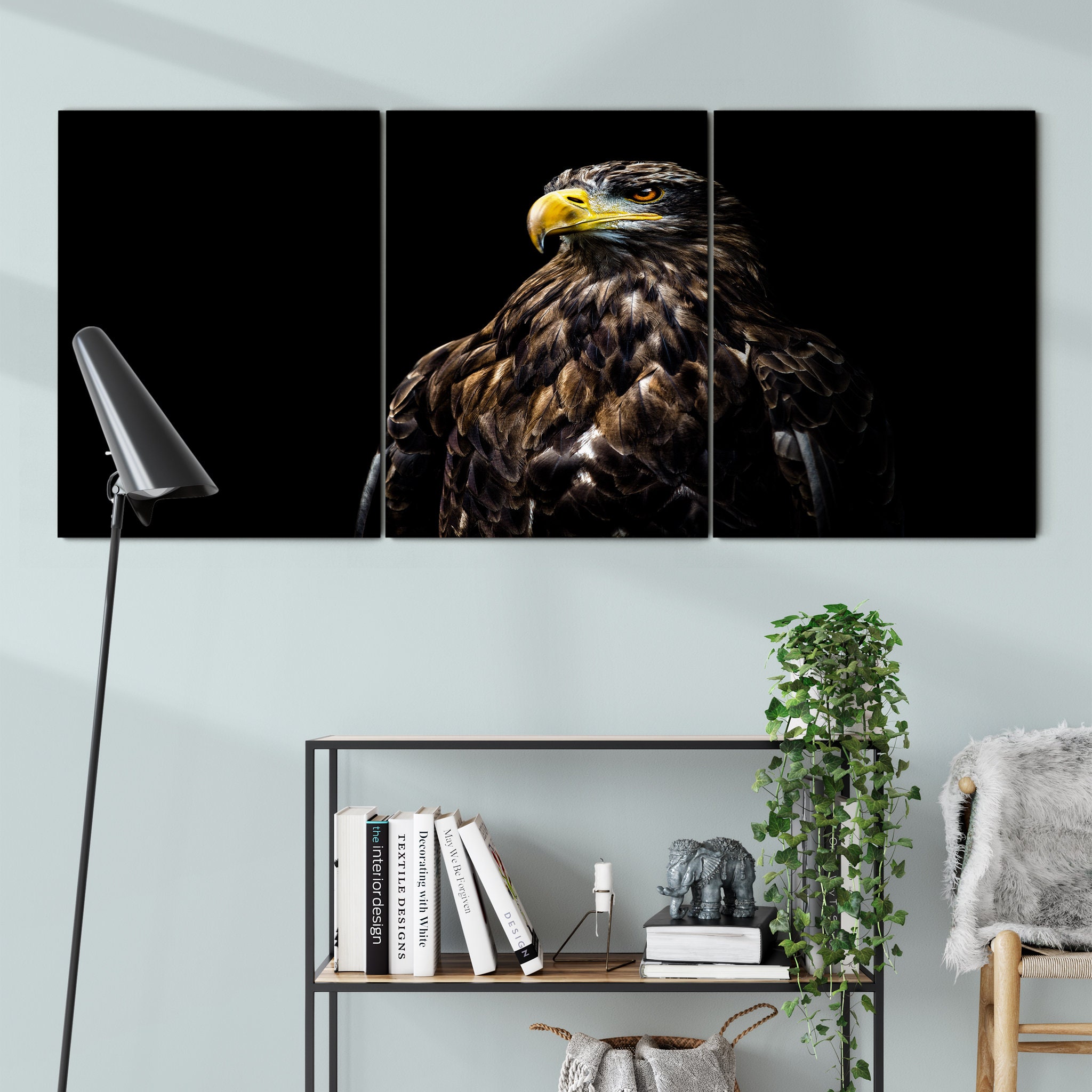 Ego Canvas Art Mural - Bird Wall Photographie à Vol d'oiseau