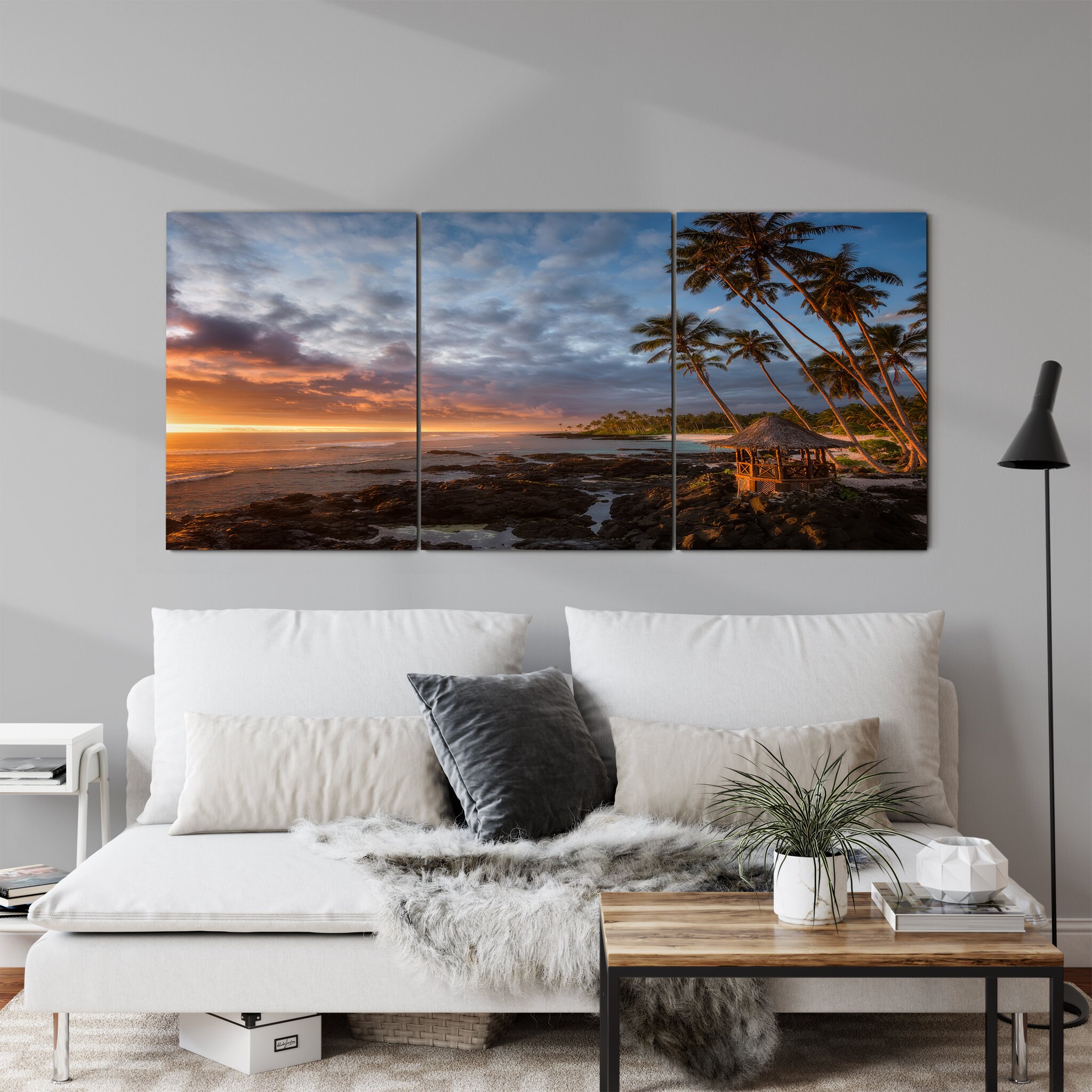 Retour à Paradise Canvas Art Mural - Nature Wall Landscape Art