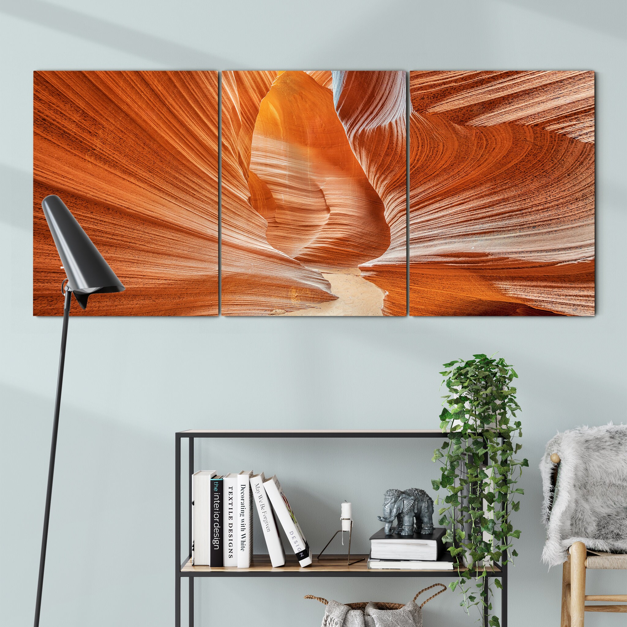 Passage Au Temple Art Mural sur Toile - Impressions de Paysage Art Coloré