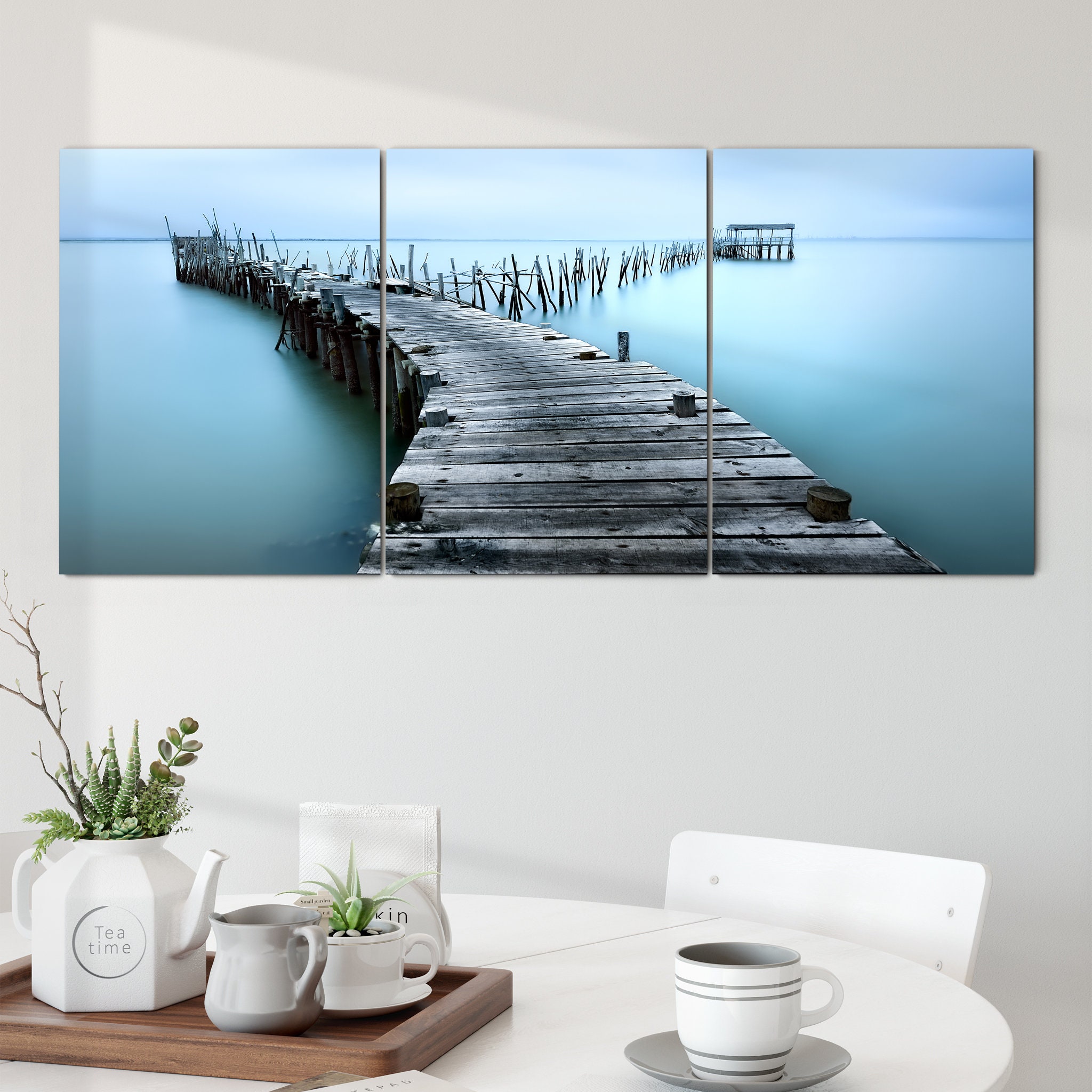 Carrasqueira Ii Art Mural sur Toile - Photographie d'eau de Pont