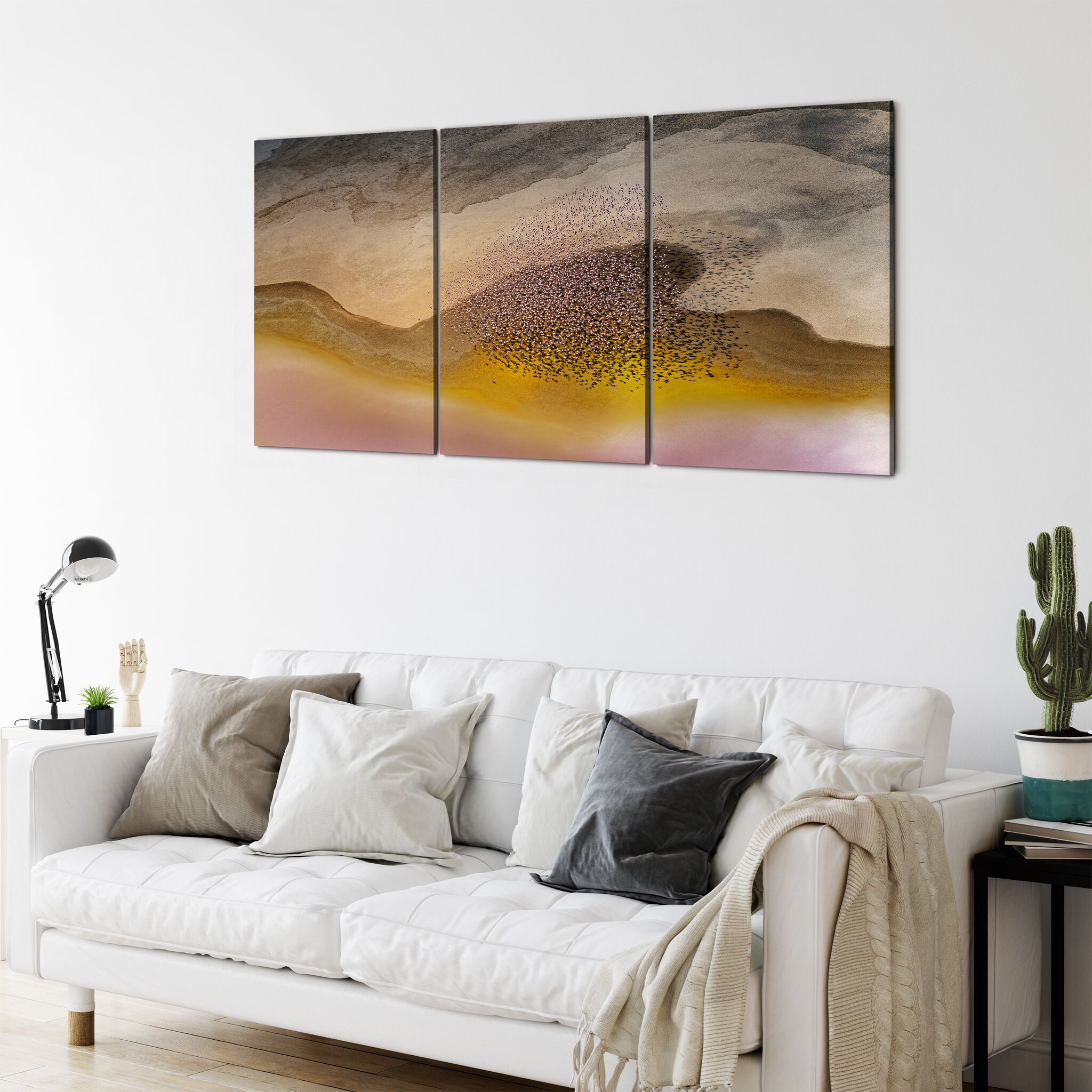 Traversée Du Lac Natron - Photographie de à L'aquarelle