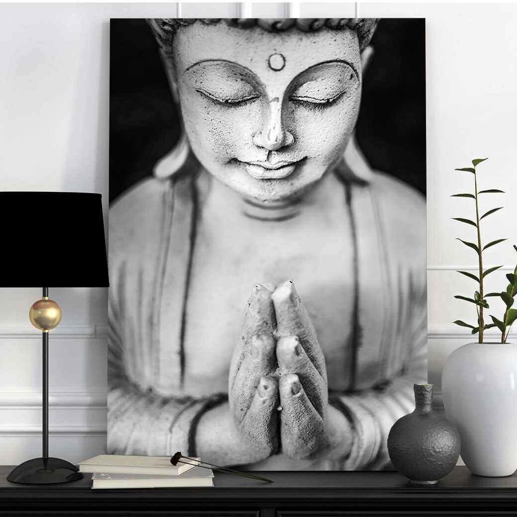 Buddha Wall Art Canvas Buddha Wall Art & Zen Wall Art Etsy UK