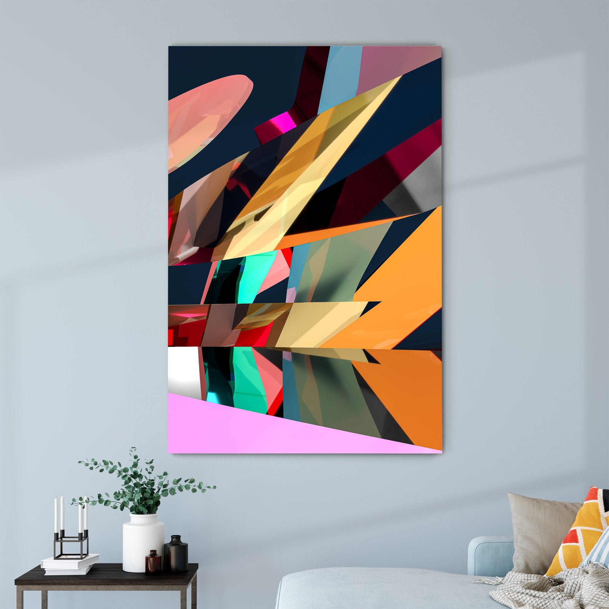 Elijah Concept- Cadeau de Guerre Crémaillère - Art Moderne Impression d'art Mural Toile Pour Le Salo