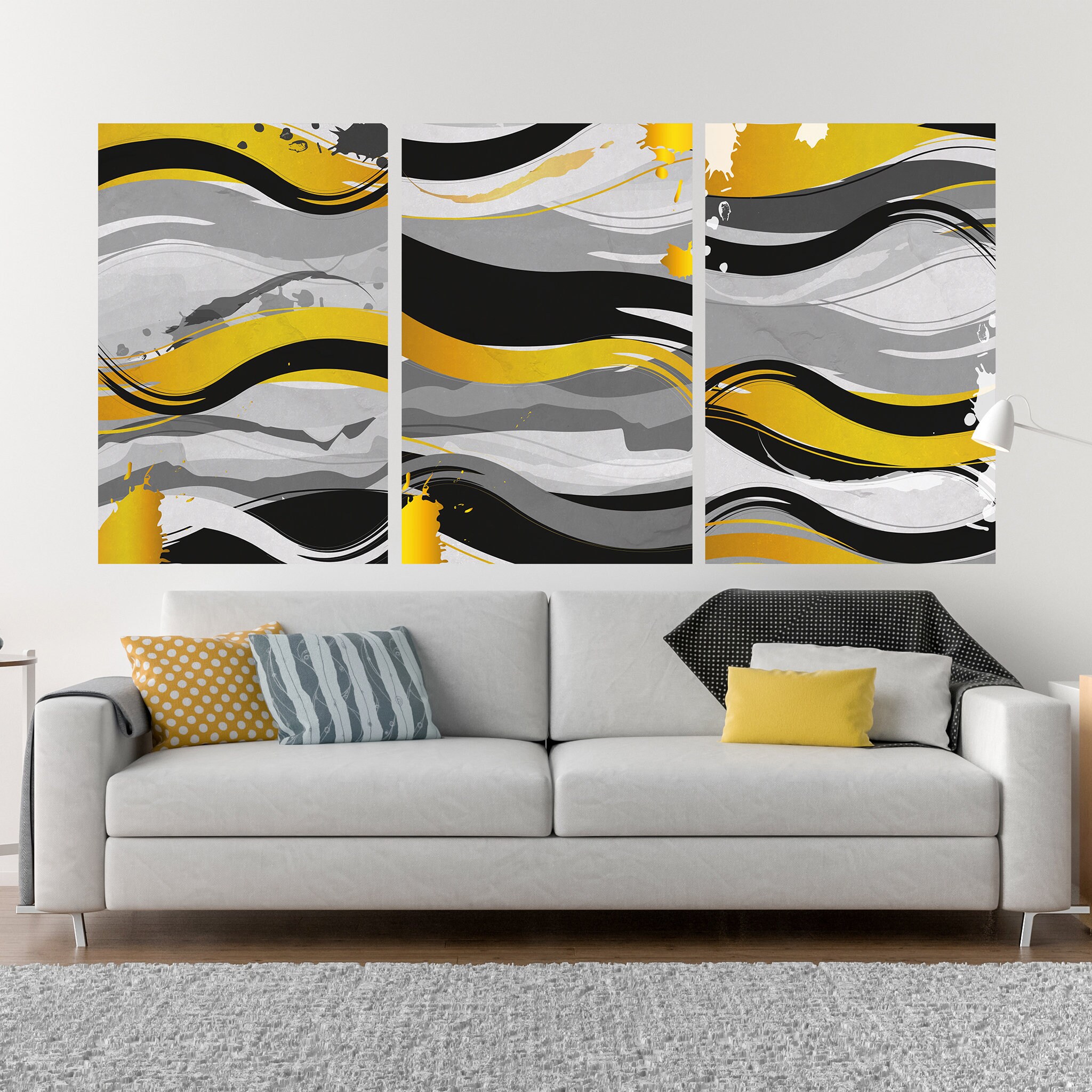 Windy Day - Décor Mural Moderne Art Inspirant Motivationnel de Bureau Don Collaborateur Moderne