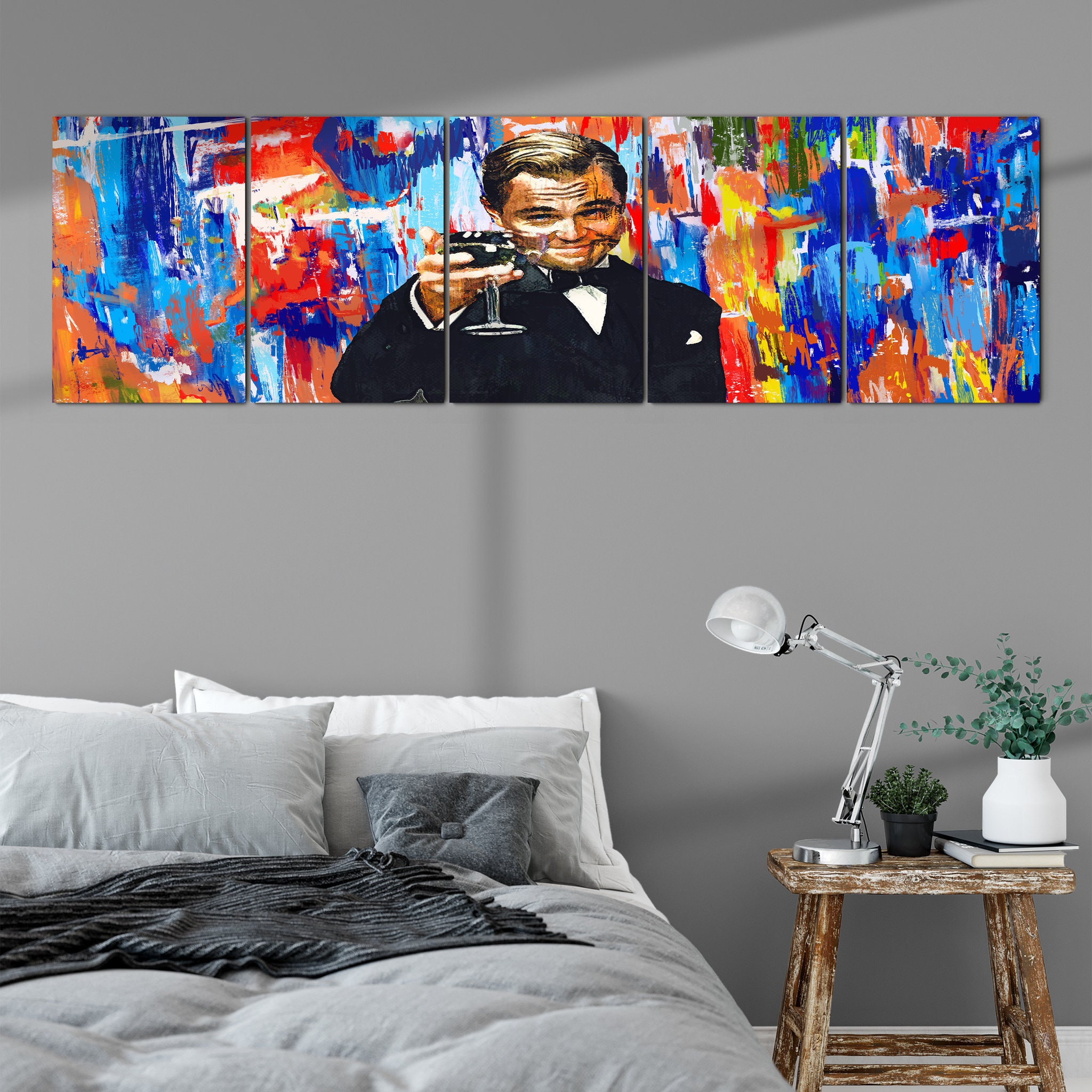 5 Pièces Wall Art Wolf Of Street Will You Get It Multi Panel Framed Canvas