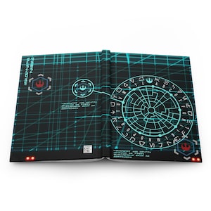 Quaderno mappa di Star Wars // Quaderno dell'intelligence ribelle // Diario copertina rigida opaca