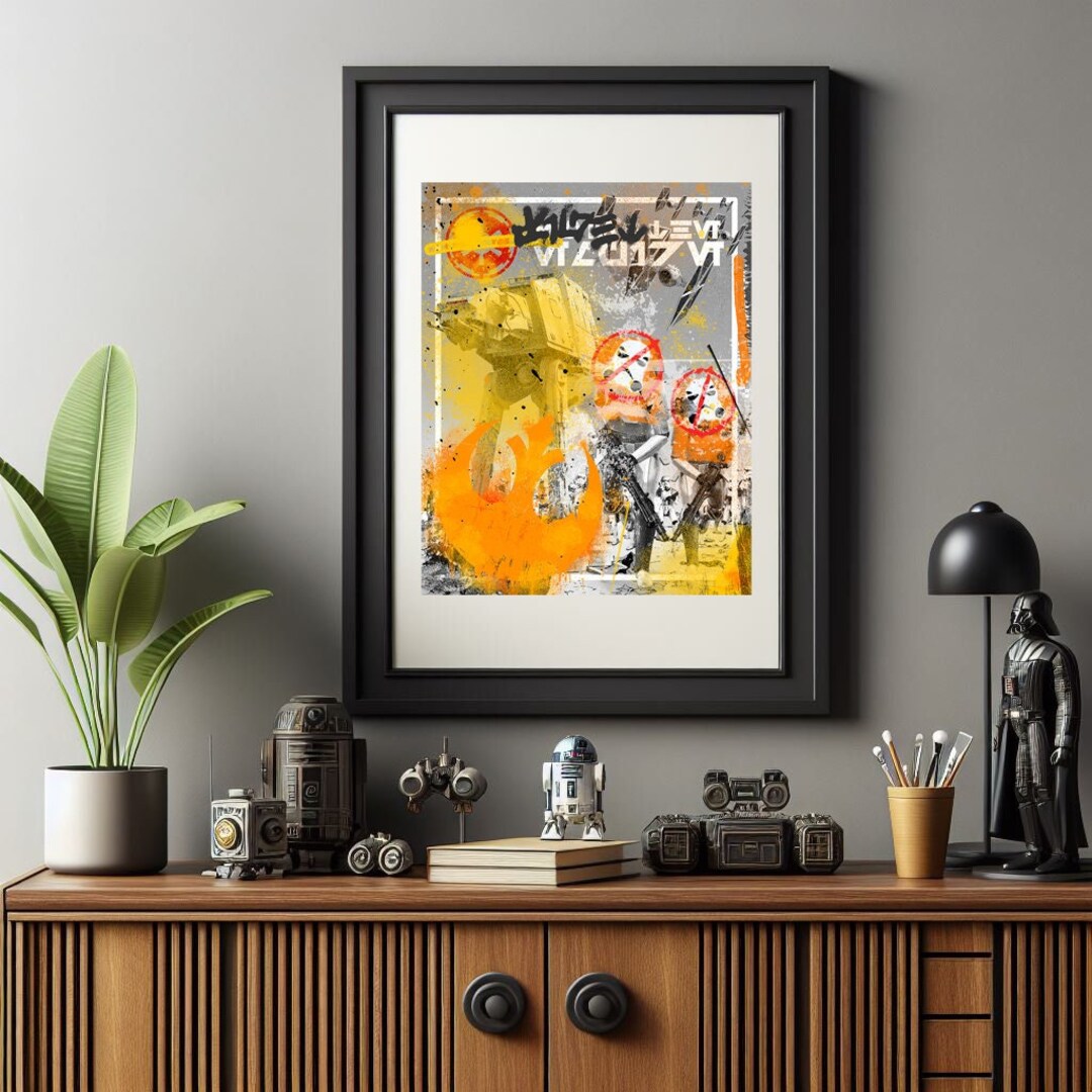 Rebel Defaced Imperial Propaganda Poster Star Wars Posters Etsy