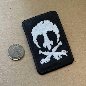 Starfighter - Rebel Skull and Bones Rechteckiger Aufnäher