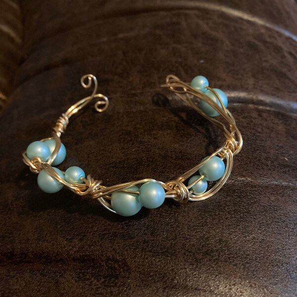 Mint Green Bracelet Etsy