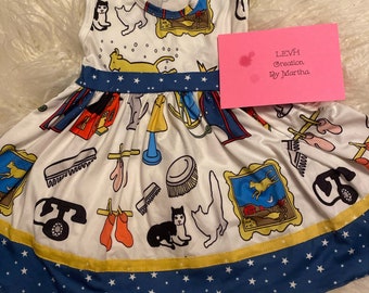 Goodnight Moon Inspired Book Character Twirl Dress