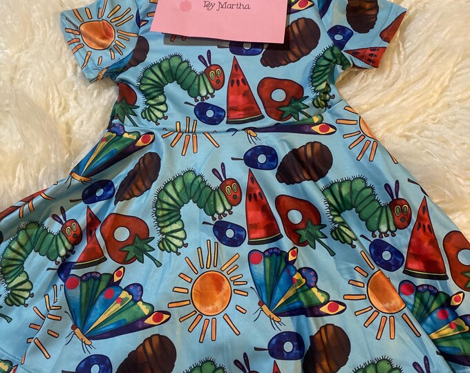 Very Hungry Caterpillar Snacks Flutter Dress Caterpillar Lunch Munch ...