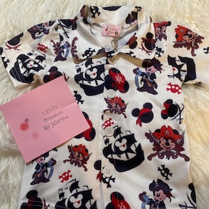 Pirate Mouse Inspired Button Down Shirt