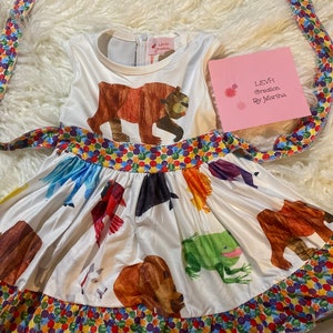 Brown Bear Book Inspired Character Dress