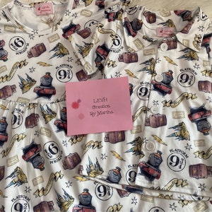 Wizard Train & Castle Inspired Button Down Shirt