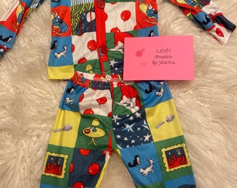 Goodnight Moon Inspired Book Character 2 Piece Pajama Set