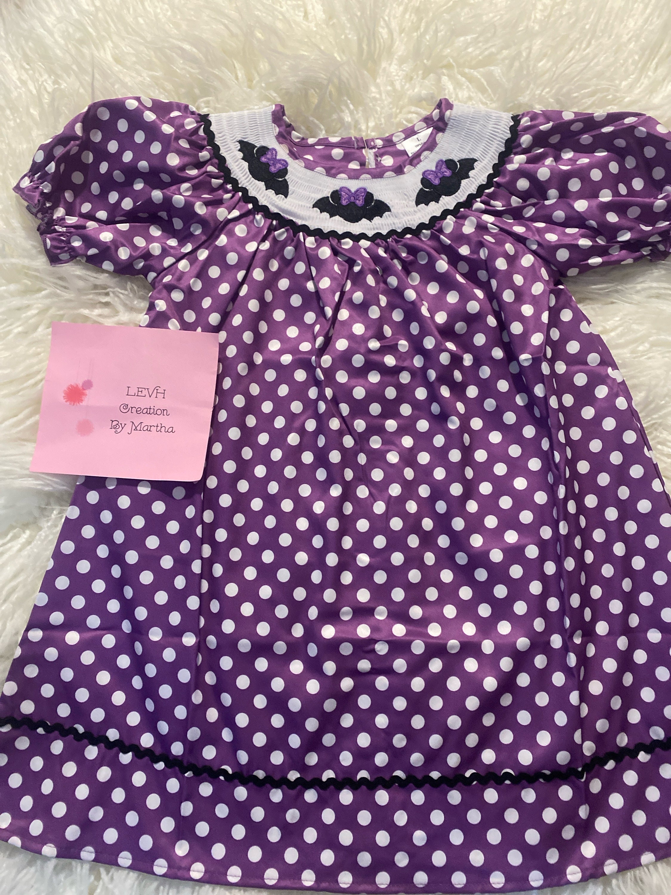 Minnie mouse shop smocked dress