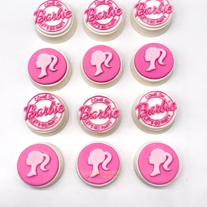 Barbie themed Oreo cookie, come on Barbie let’s go party.