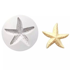 Large Starfish Silicone Mold. SeaStar Silicone Mold.