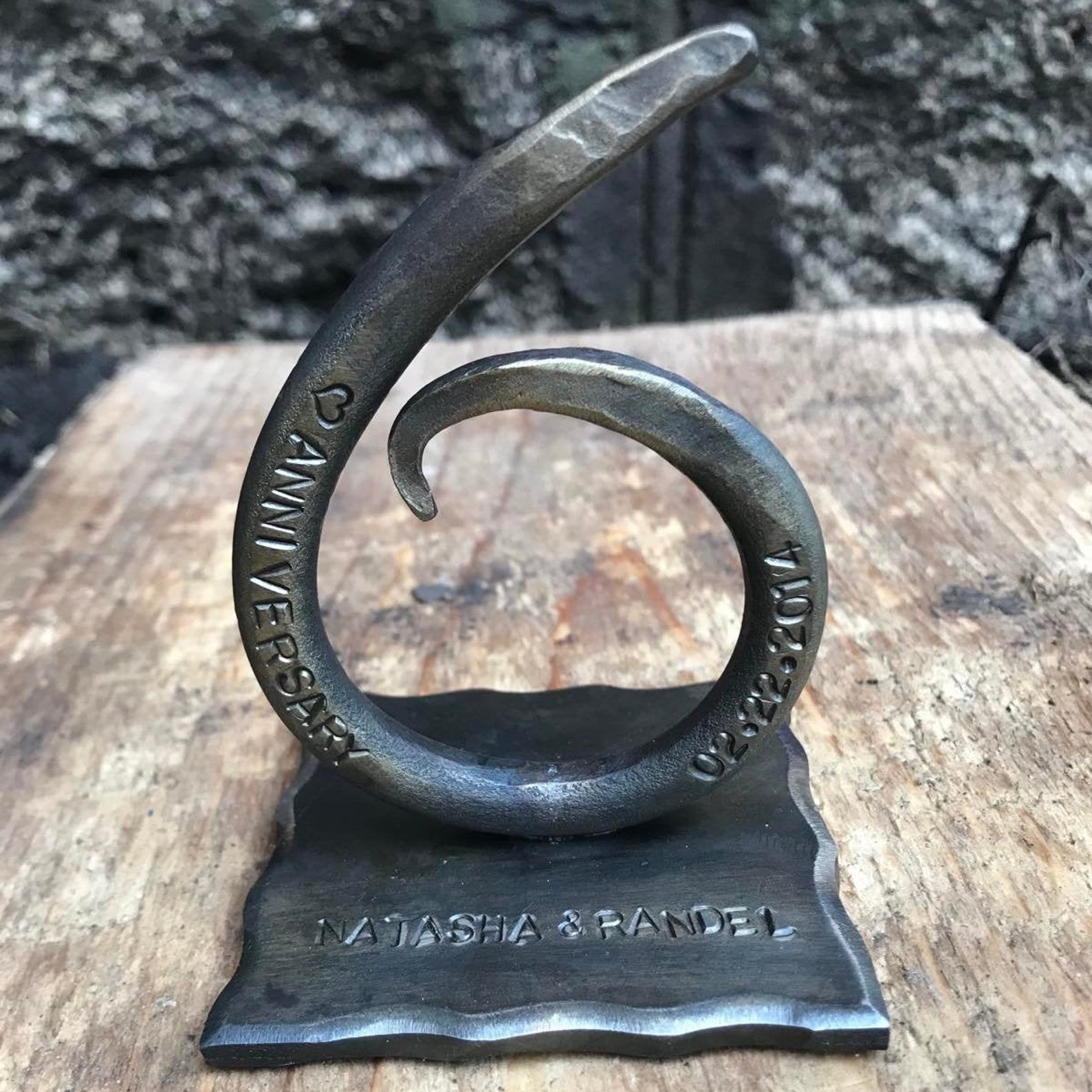 6th Anniversary Gift Hand Iron Iron Gift for Her Etsy