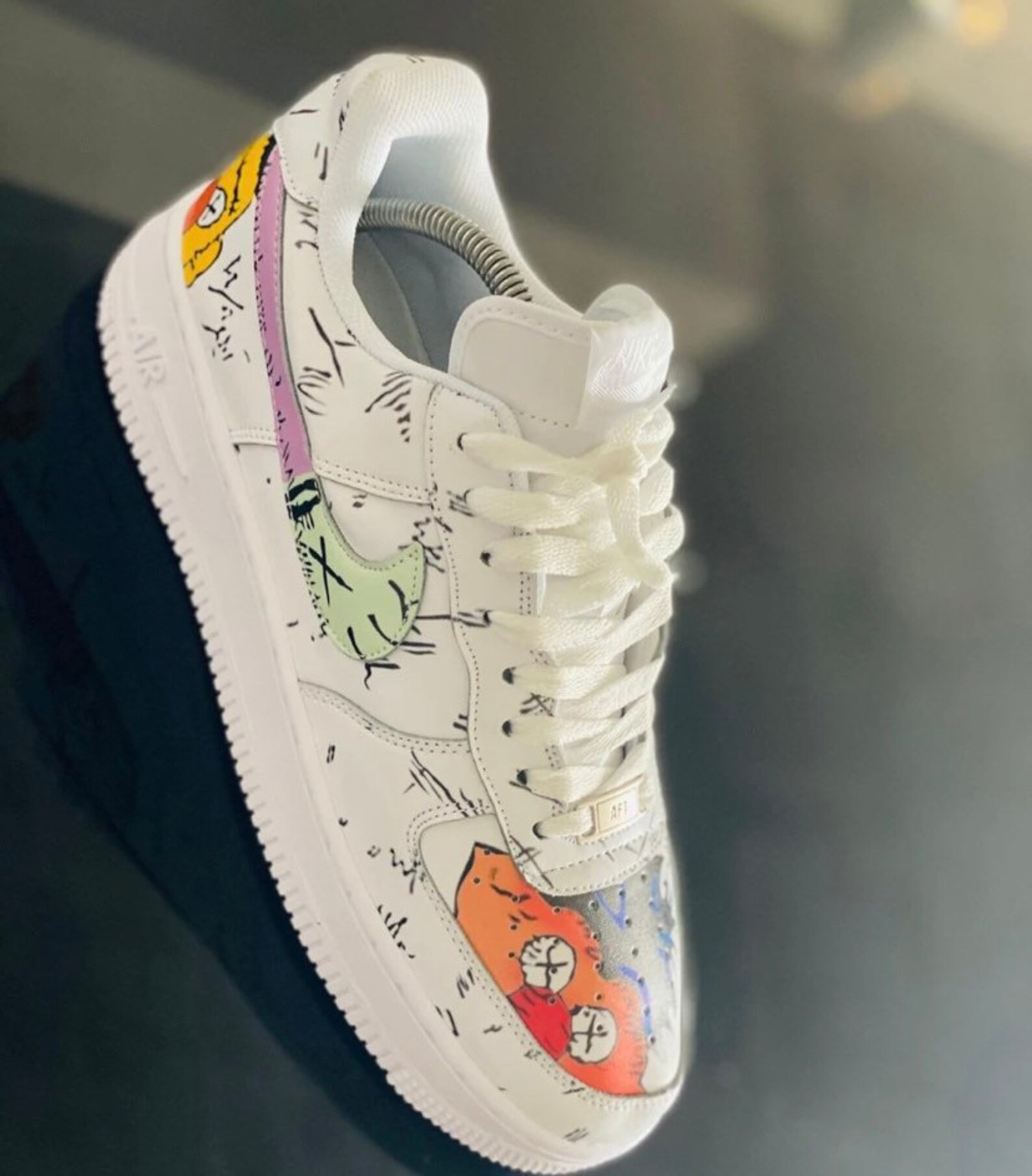 kaws air force 1