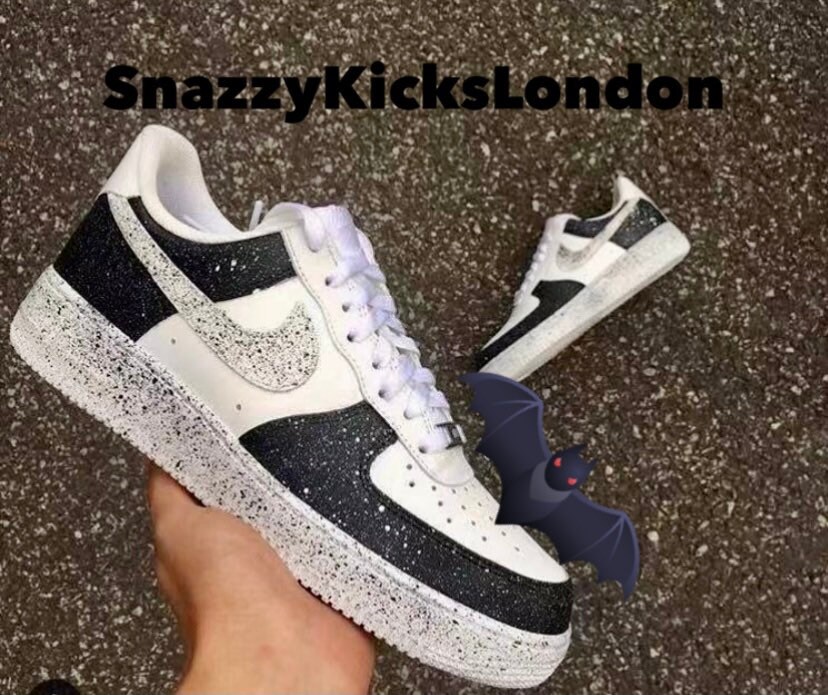 Custom Nike Air Force Cookies n Cream Etsy
