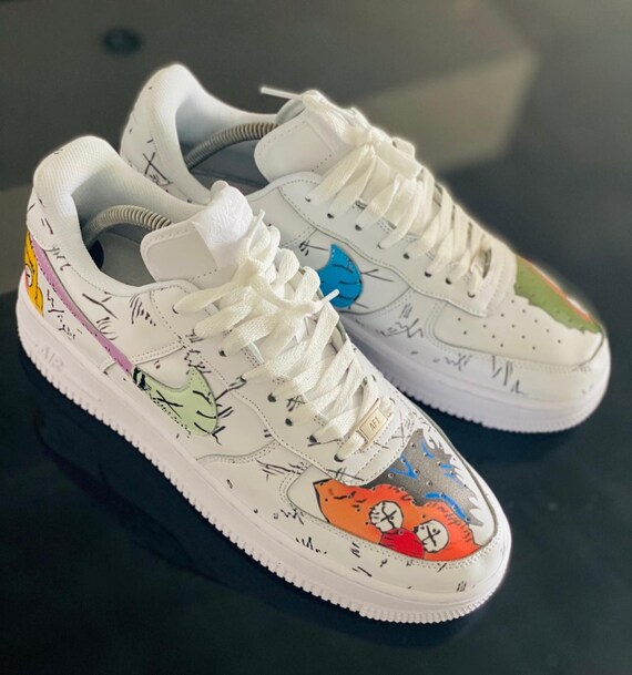 custom kaws af1