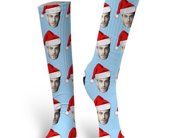 Personalized Christmas Socks Etsy