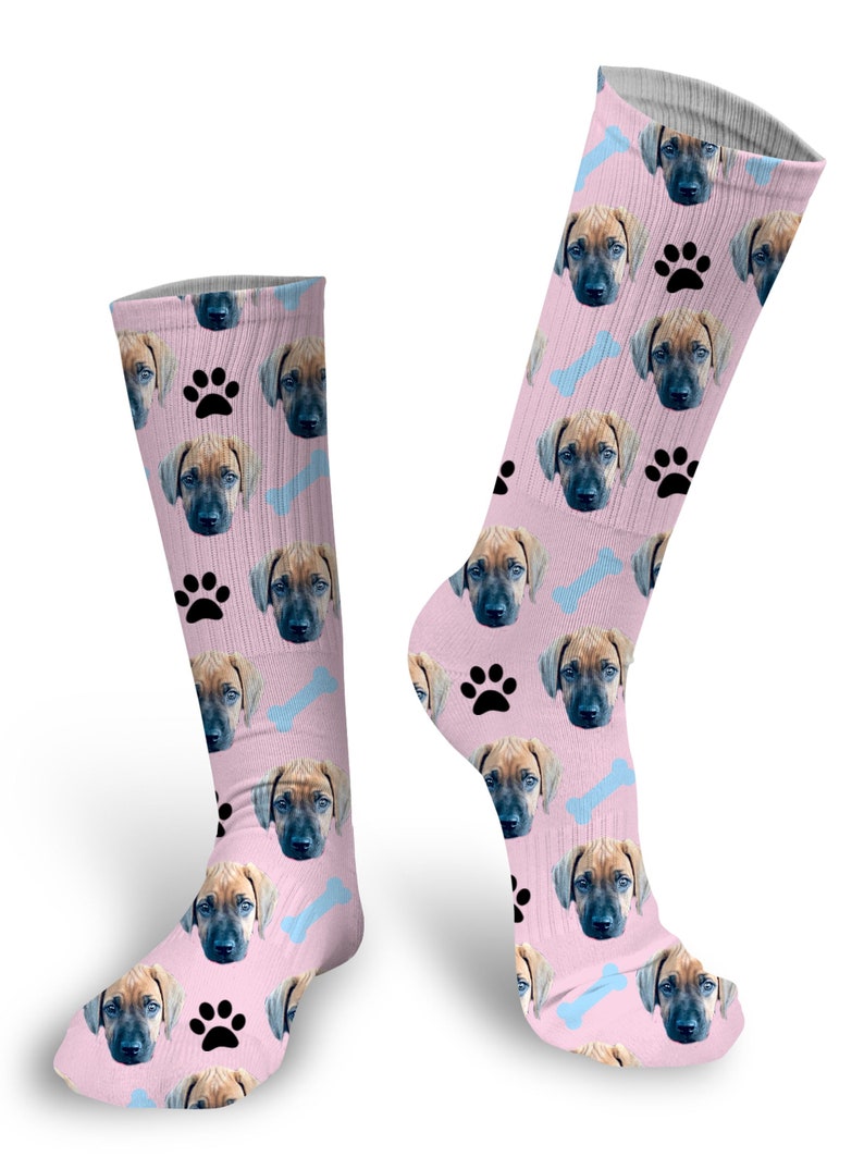 Custom Face Socks Custom Dog Socks Dog Socks Personalized ...
