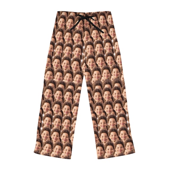 Custom Pajama Pants Custom Face Pajamas 