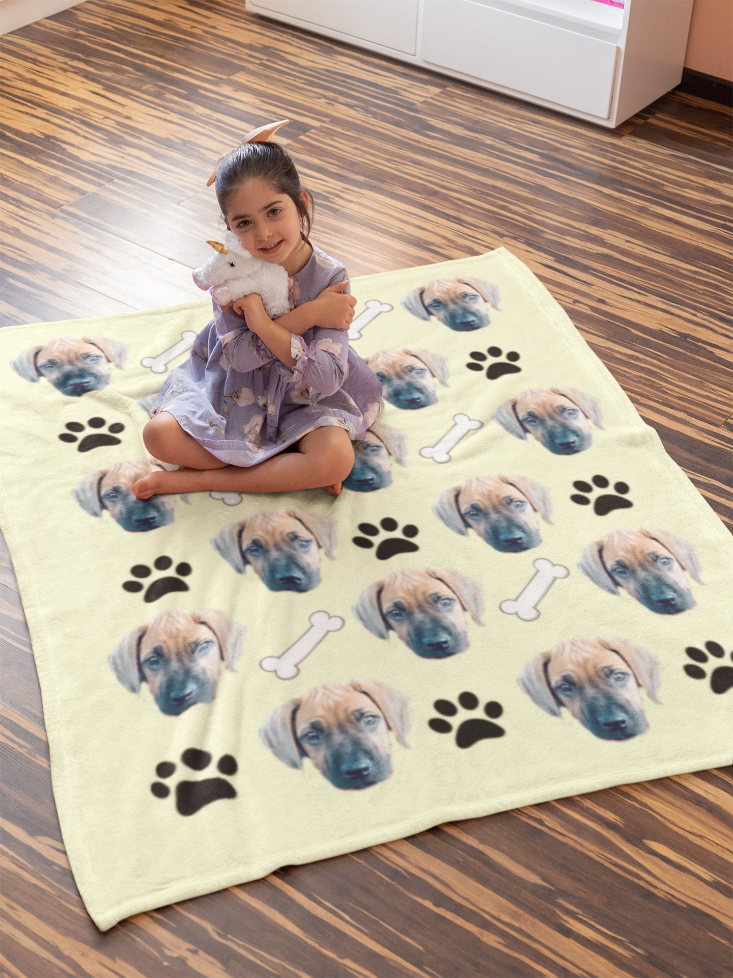 Custom Face Blanket Custom Photo Blankets Photo Blankets Etsy