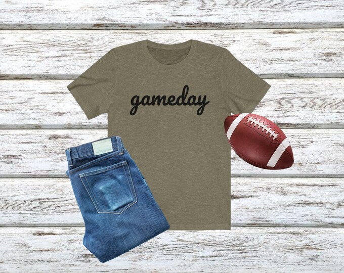 Gameday shirt, Football shirt, custom Shirt, Funny Shirts, Game Day Shirt