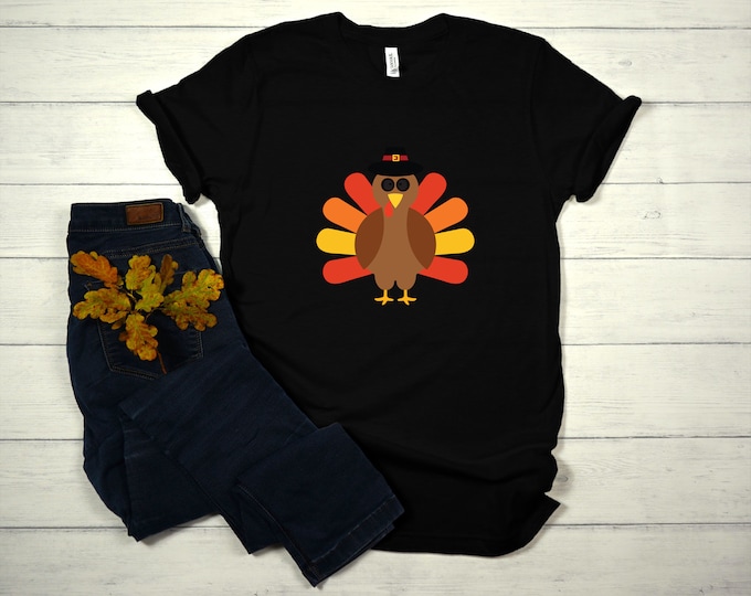 Thanksgiving Shirt, Turkey Shirt, Custom Thanksgiving Shirt, Unisex Jersey Short Sleeve Tee