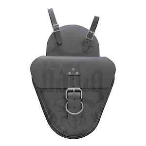 Triumph Bonneville T100 T120, Street Twin Cup, Thruxton, Side Cover Solo Bag Saddlebag - TSB01 - BAD&G CUSTOMS