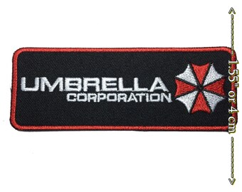 Resident Evil Umbrella Corporation Morale Hook Fastener patch 4.0 x 1.5