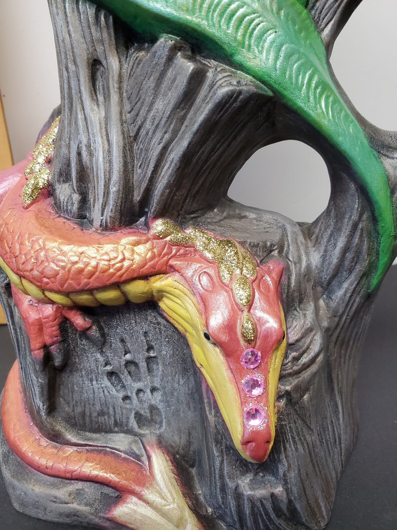 Hand painted ceramic Driftwood Dragons Etsy