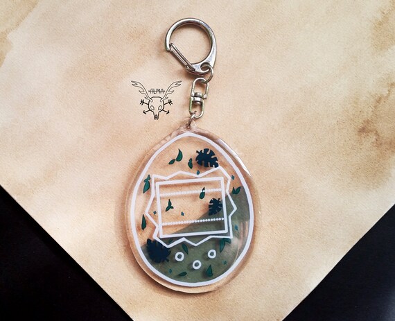 Water Tamagotchi Keychain | Etsy